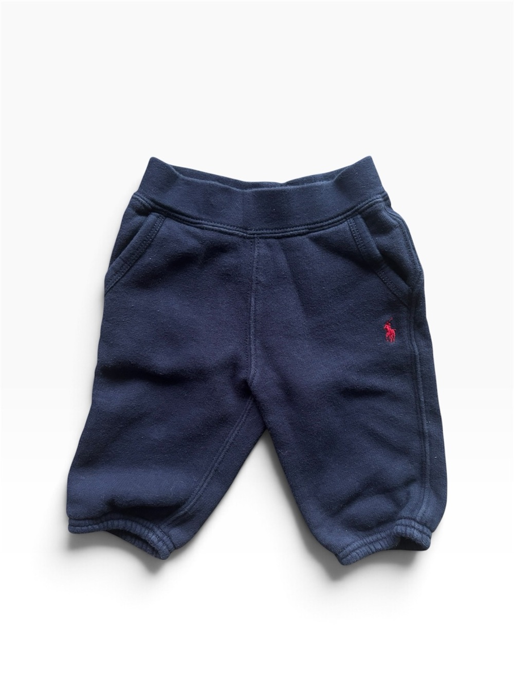 Ralph Lauren Kids 6M Navy Sweatpants Joggers School Fall Winter Soft Comfy